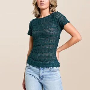 FREE PEOPLE | Angelina Lace Top Women's